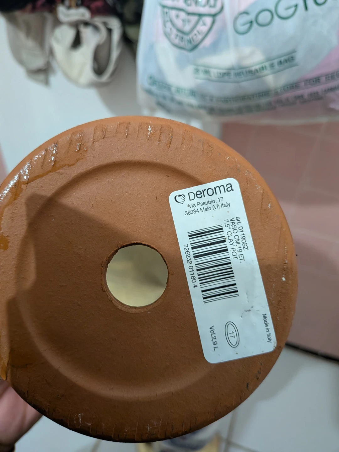 Deroma Clay Pot 7.5 Inch - photo 3