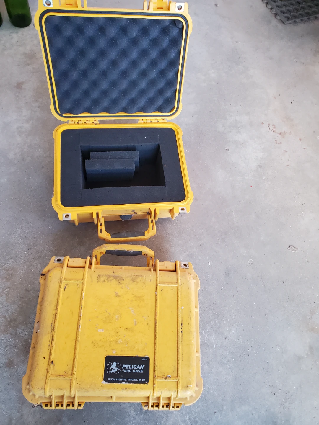 2 Yellow Pelican 1400 Protective Cases $50 ea - photo 3