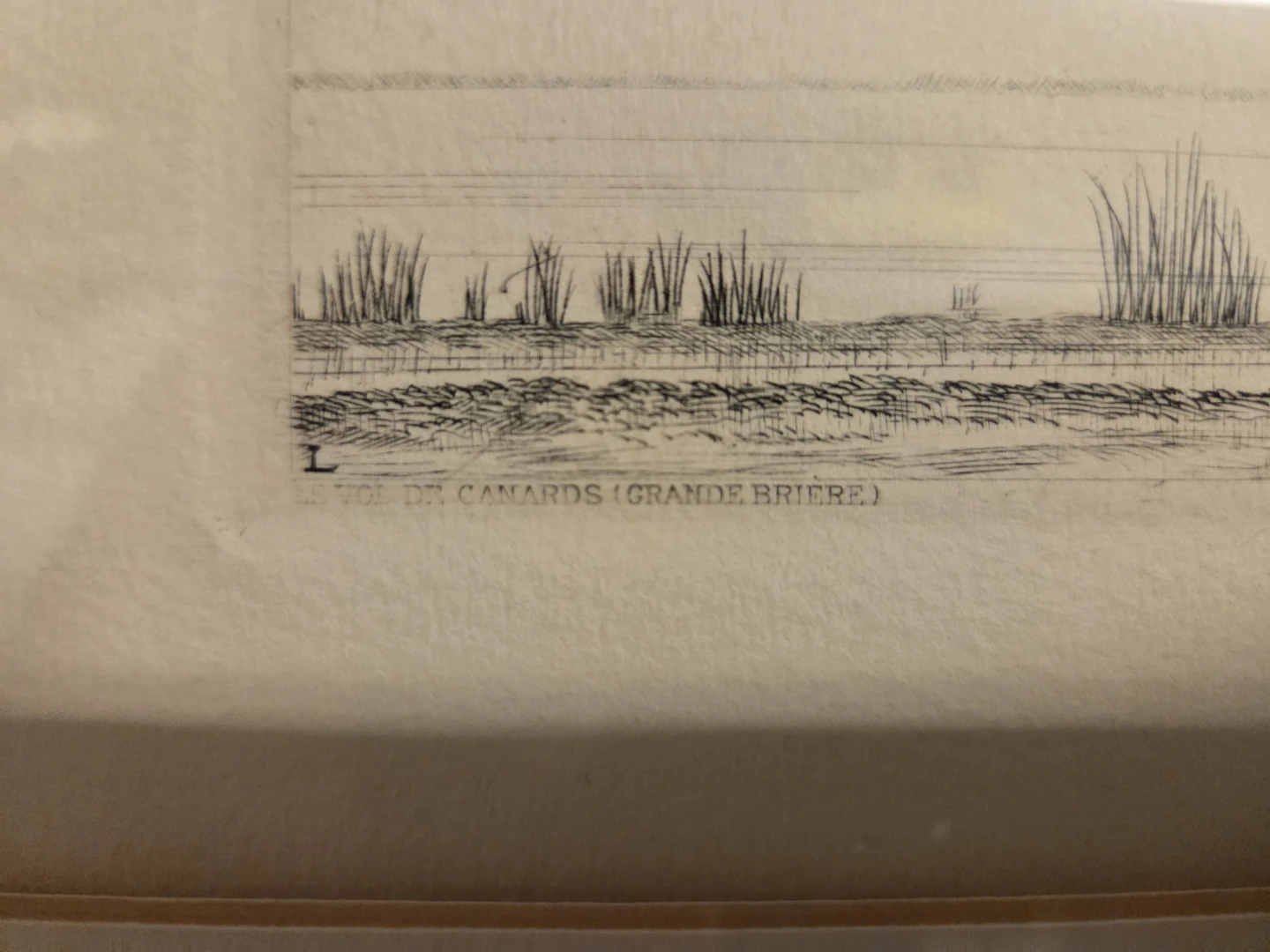 J.E. Laboureur Etching - Le Vol de Canards - photo 4