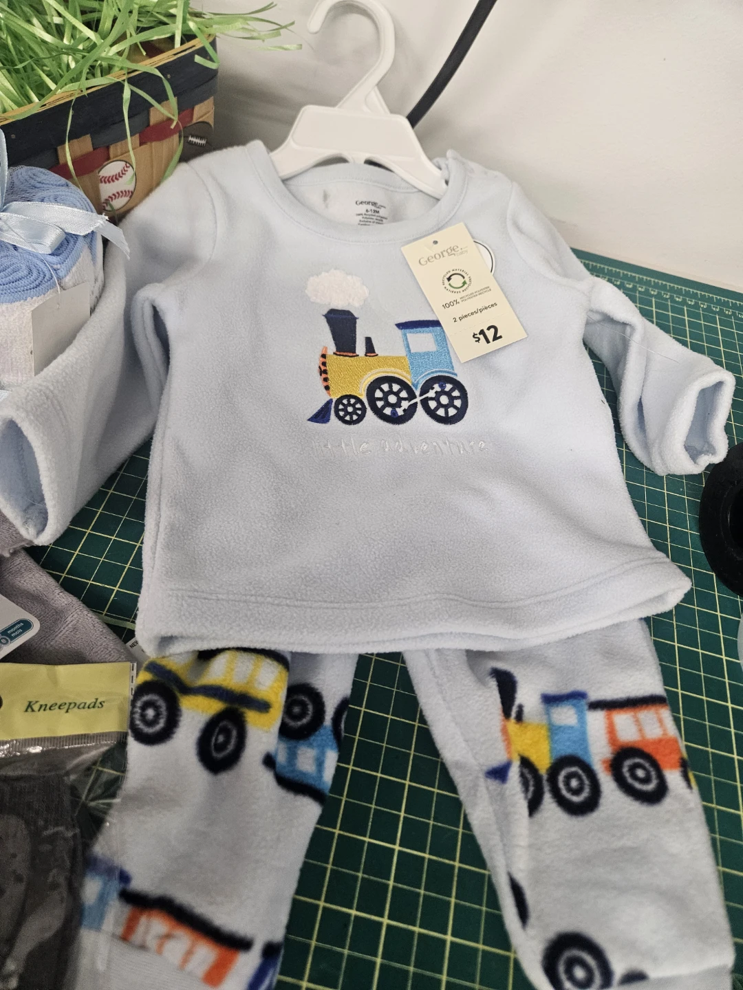 Baby Boy Clothing and Accessories Gift Basket - photo 2