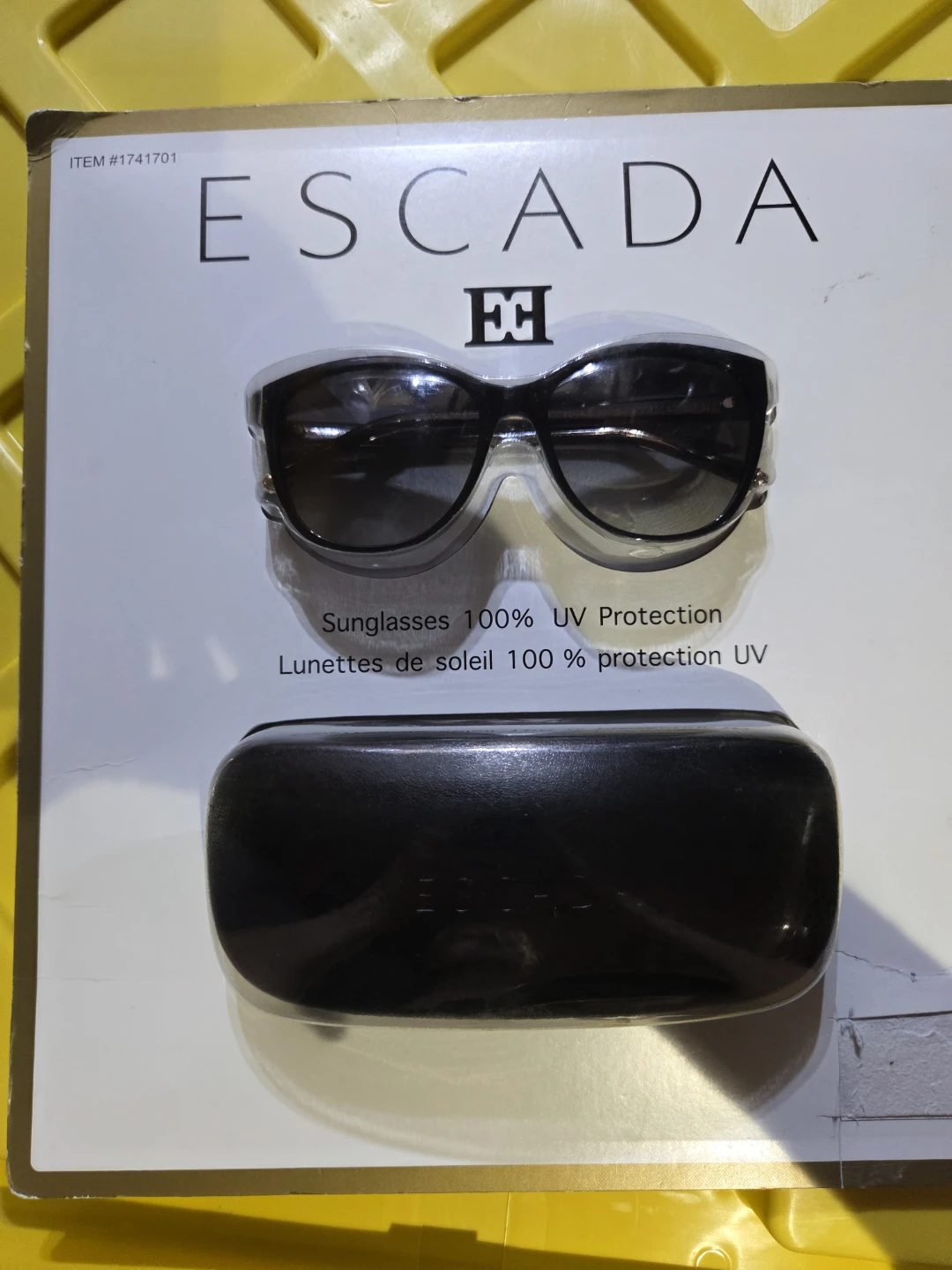 Escada Sunglasses with Case