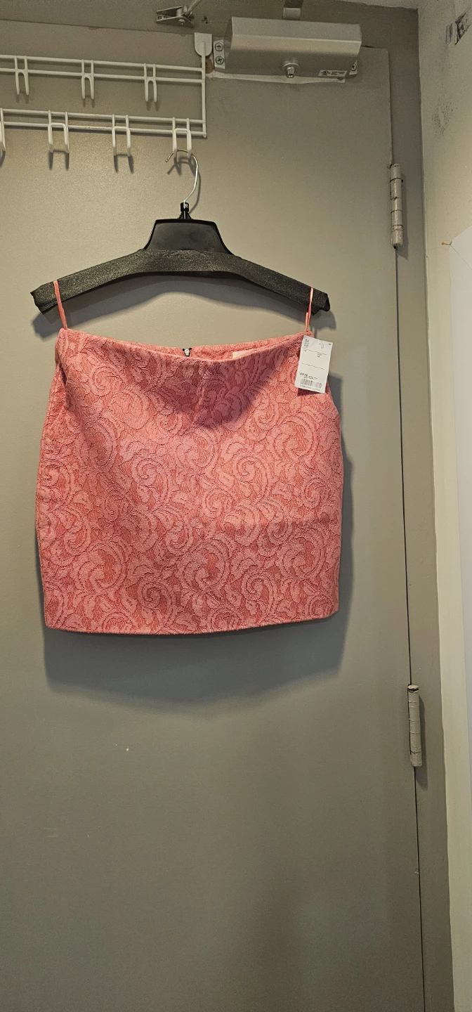 Custommade Coral Lace Mini Skirt