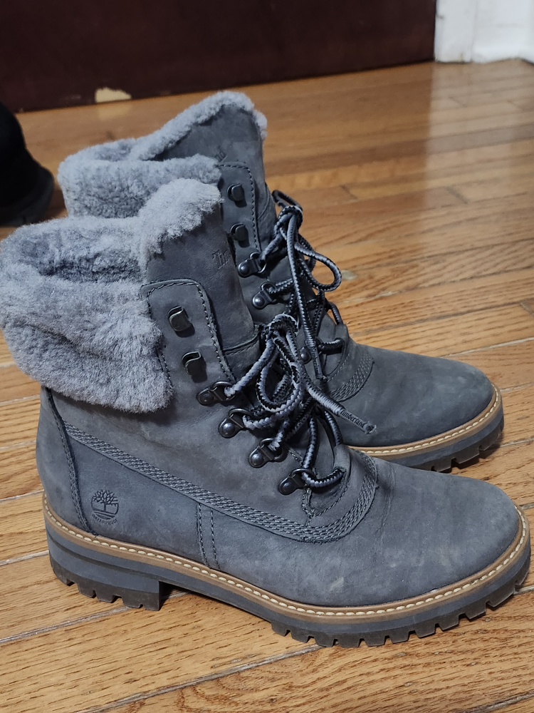 Timberland Women's Grey Winter Boots Size 8 - photo 2