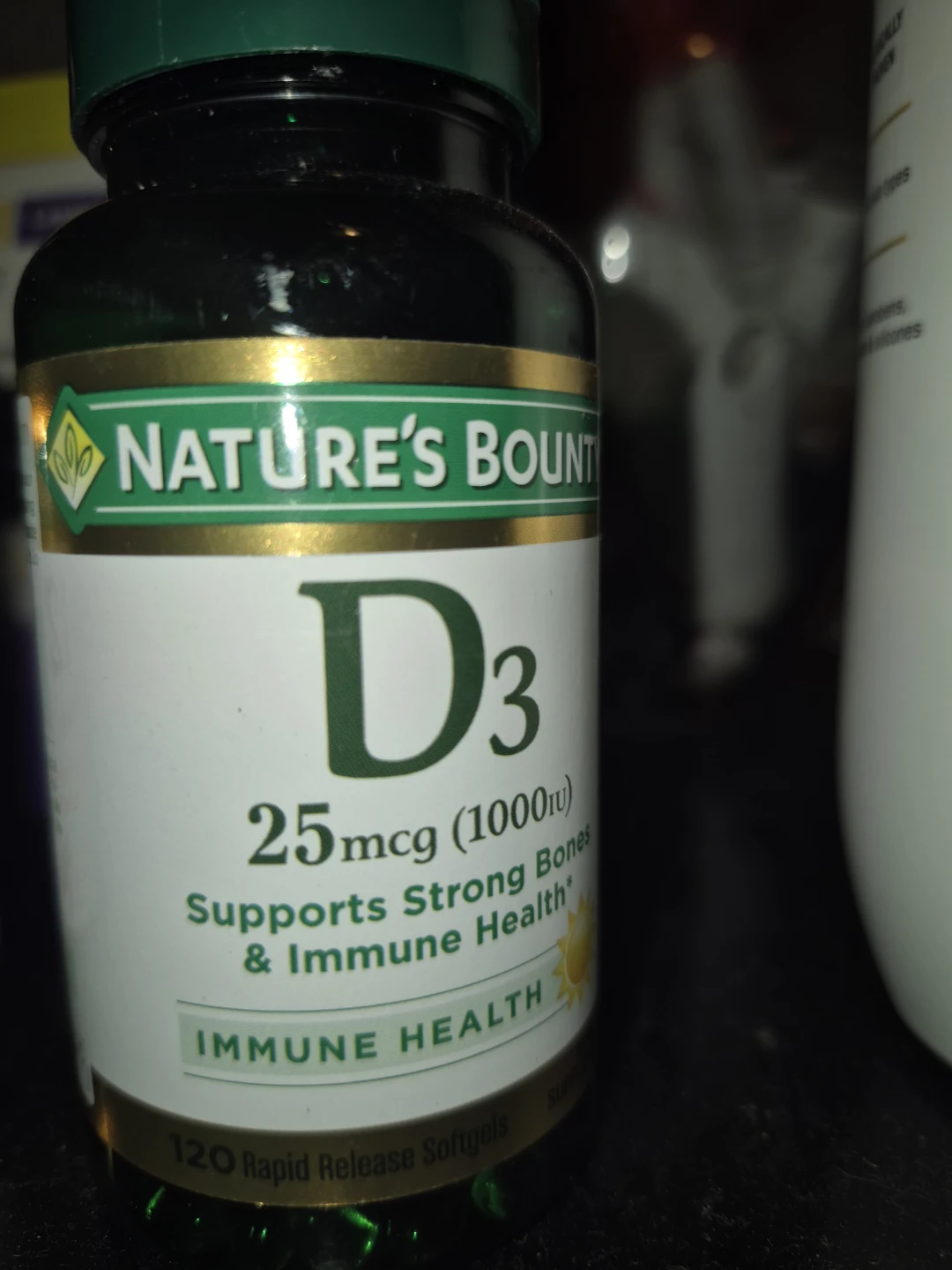 Nature's Bounty Vitamin B-12 and D3 Supplements - photo 2