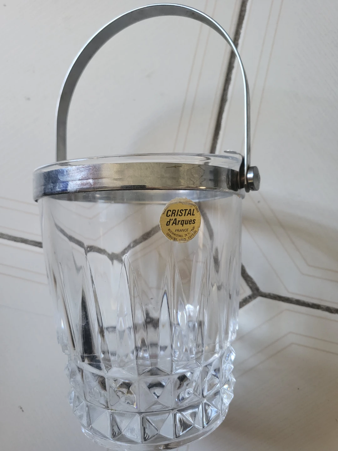 Cristal d'Arques Crystal Ice Bucket