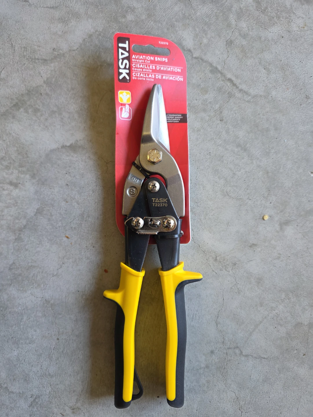 Task Aviation Snips Straight Cut