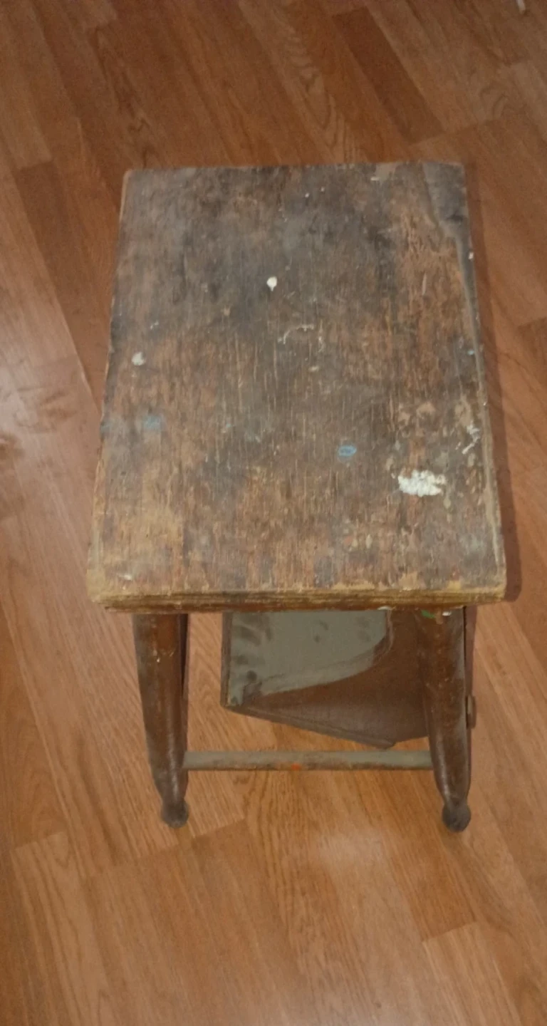 Vintage Wooden Childrens Artists Easel - photo 3