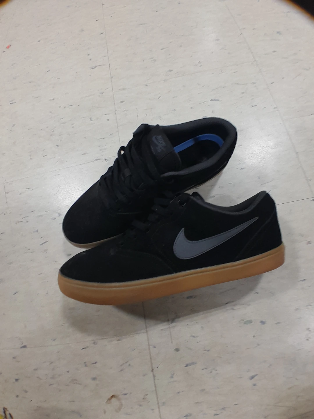 Nike SB Skate Shoes - Black/Gum - Size 11.5