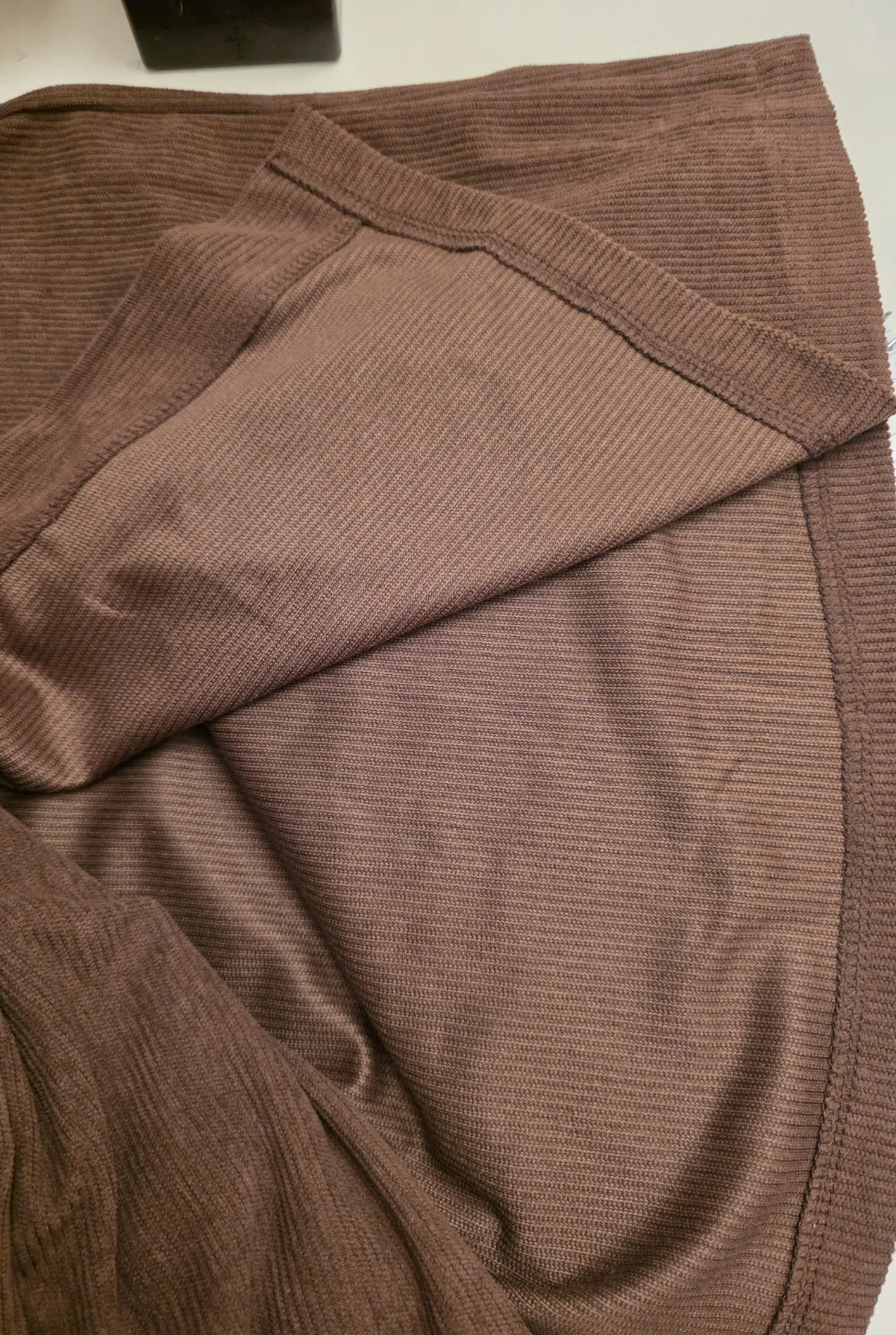 Brown Corduroy Shirt Dress - photo 4