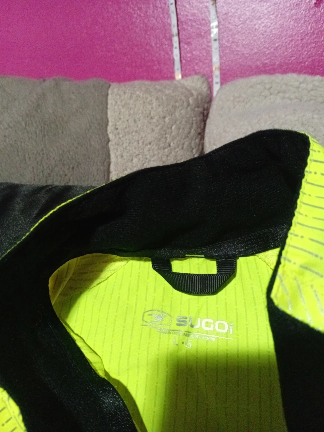 Sugoi Neon Yellow Cycling Jacket - photo 2