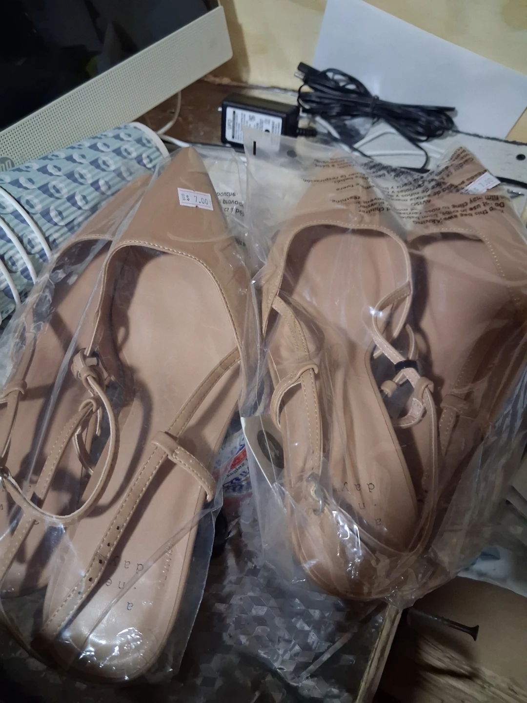 A New Day Nude Heels Size 11