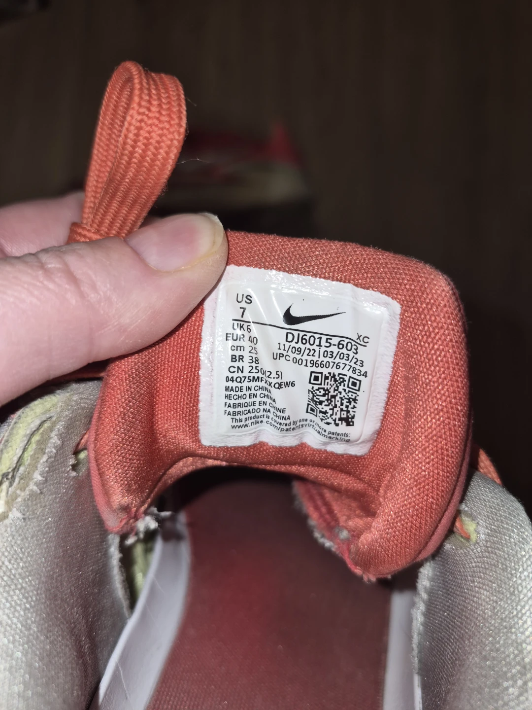 Nike shoes snickers Size 7 - photo 3