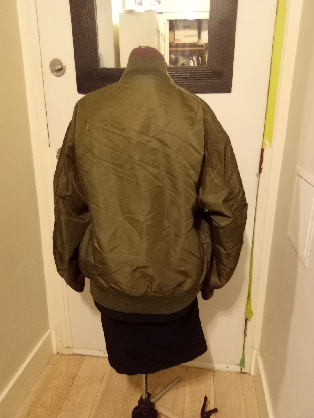 Olive Green Bomber Jacket - photo 2