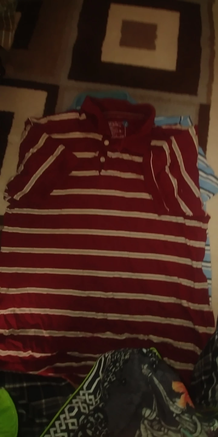 Two Milestone Striped Polo Shirts