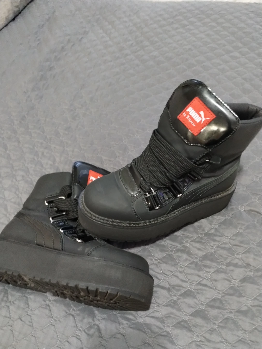 Puma by Rihanna Fenty Black Boots - photo 2
