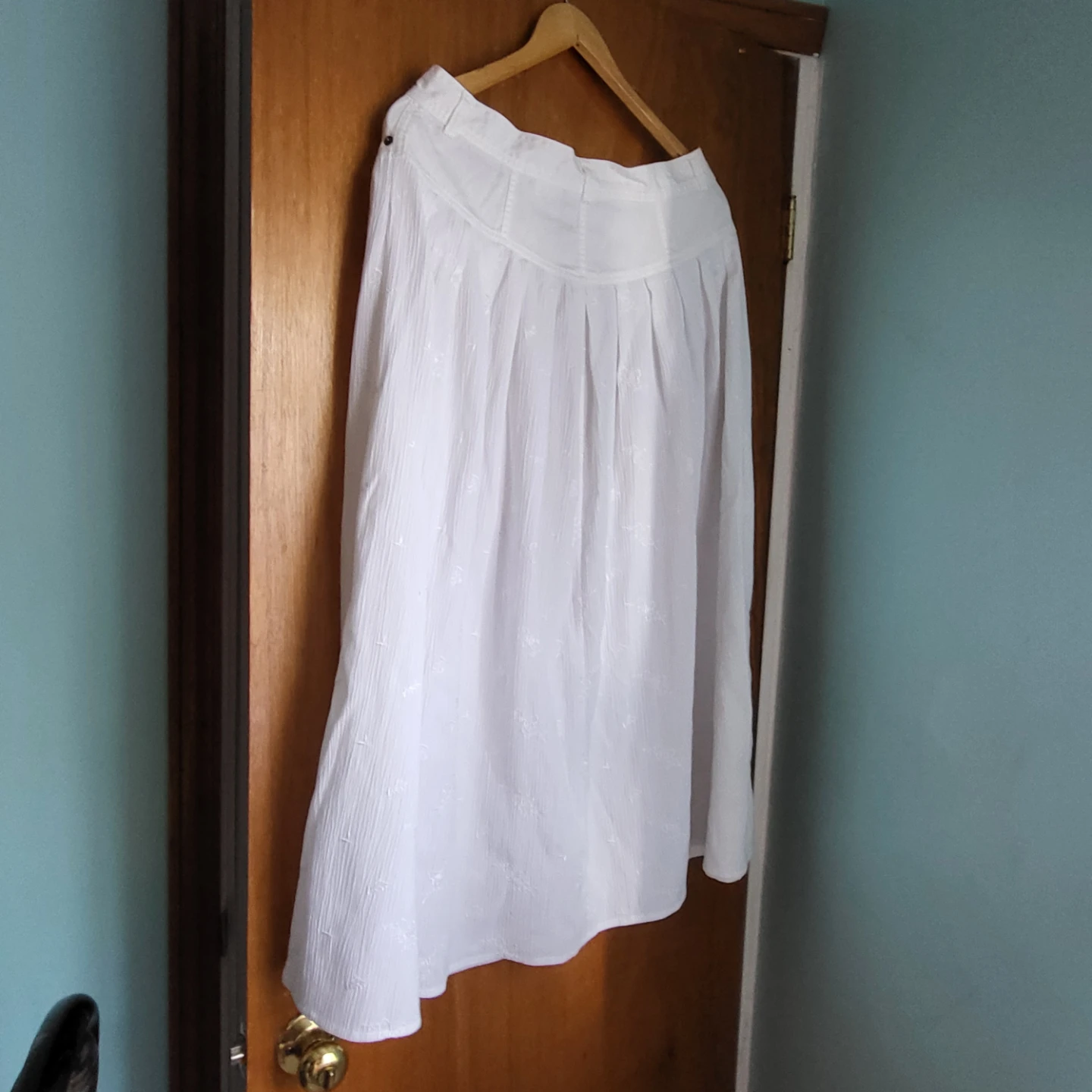 together white button-down skirt size 14 - photo 2