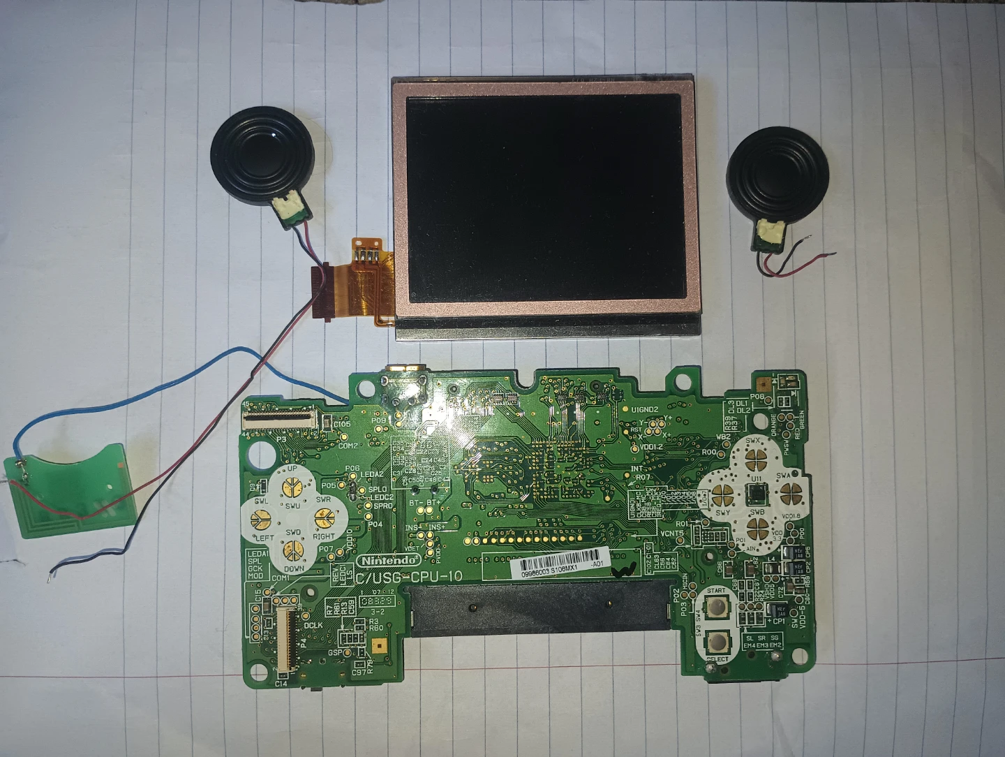 Nintendo DS parts