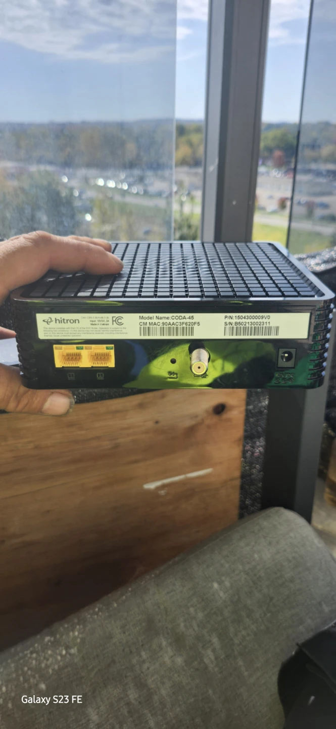 Hitron CODA-45 Cable Modem - photo 2