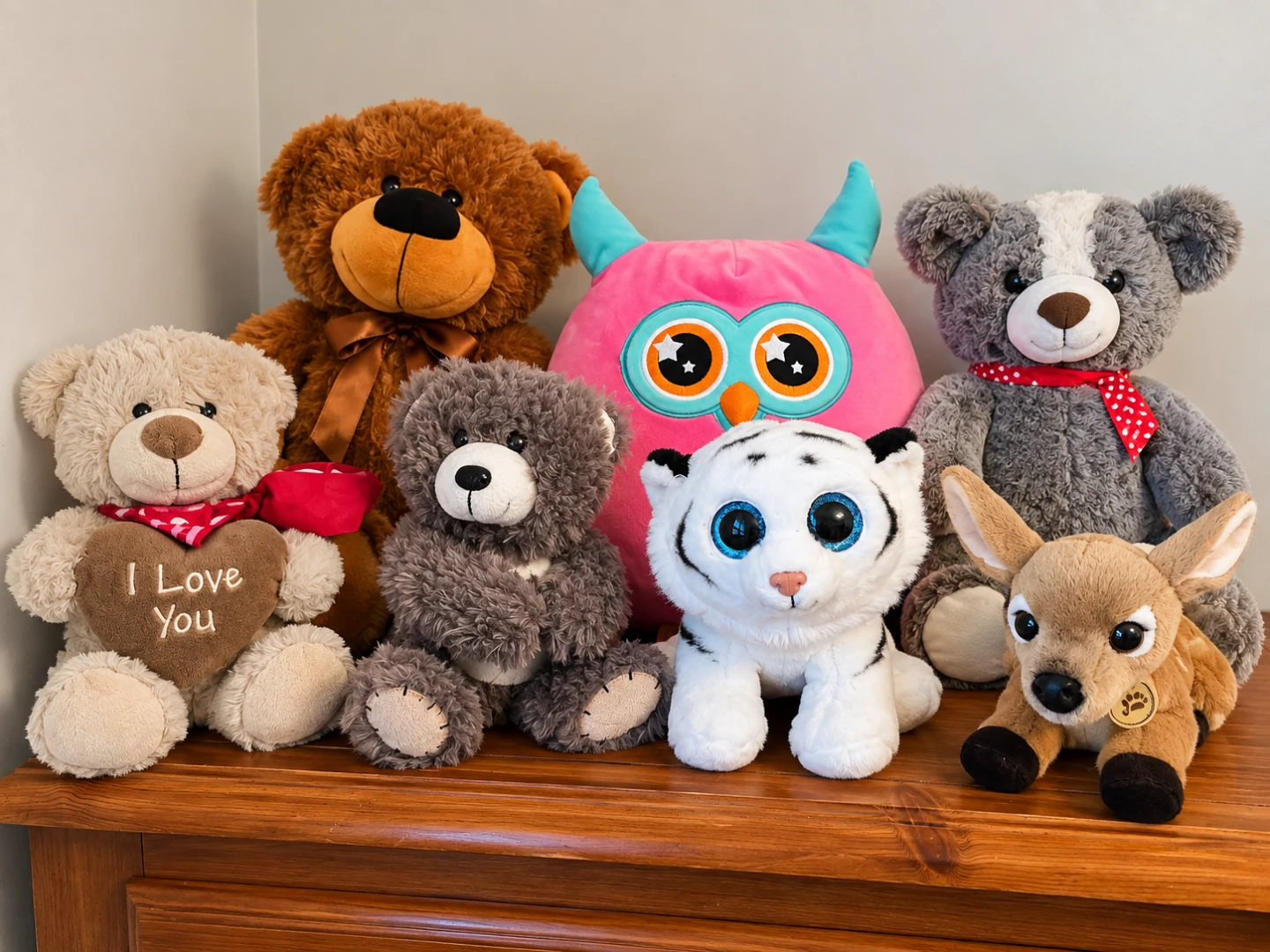 Cute Plush Stuffed Animals Collection