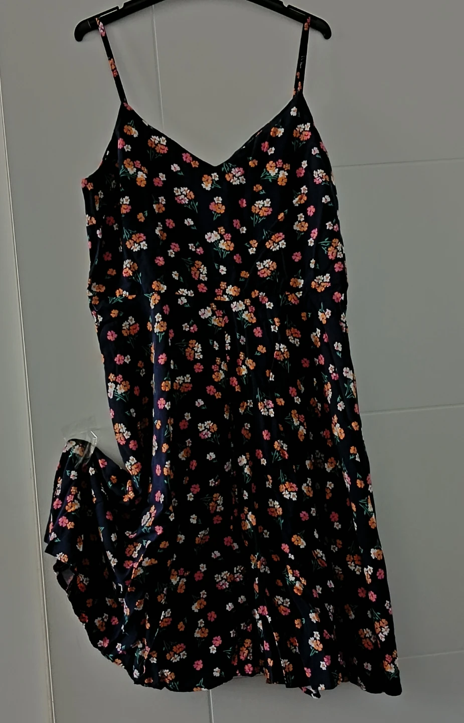 Black Floral Print Cami Dress - photo 2