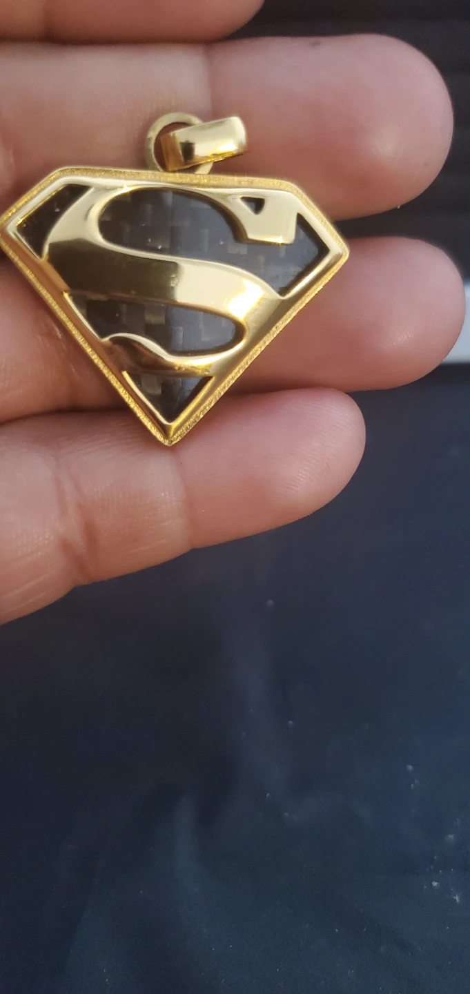 DC Superman Logo Pendant