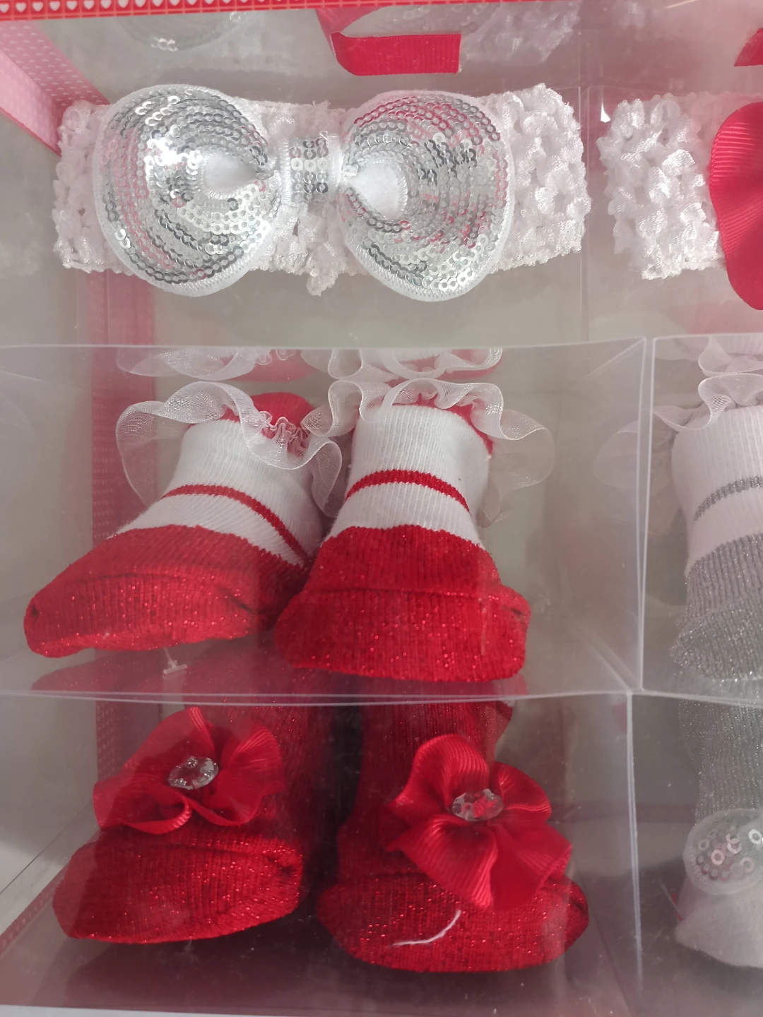 Tickle Toes Baby Headwrap and Booties Set - photo 2