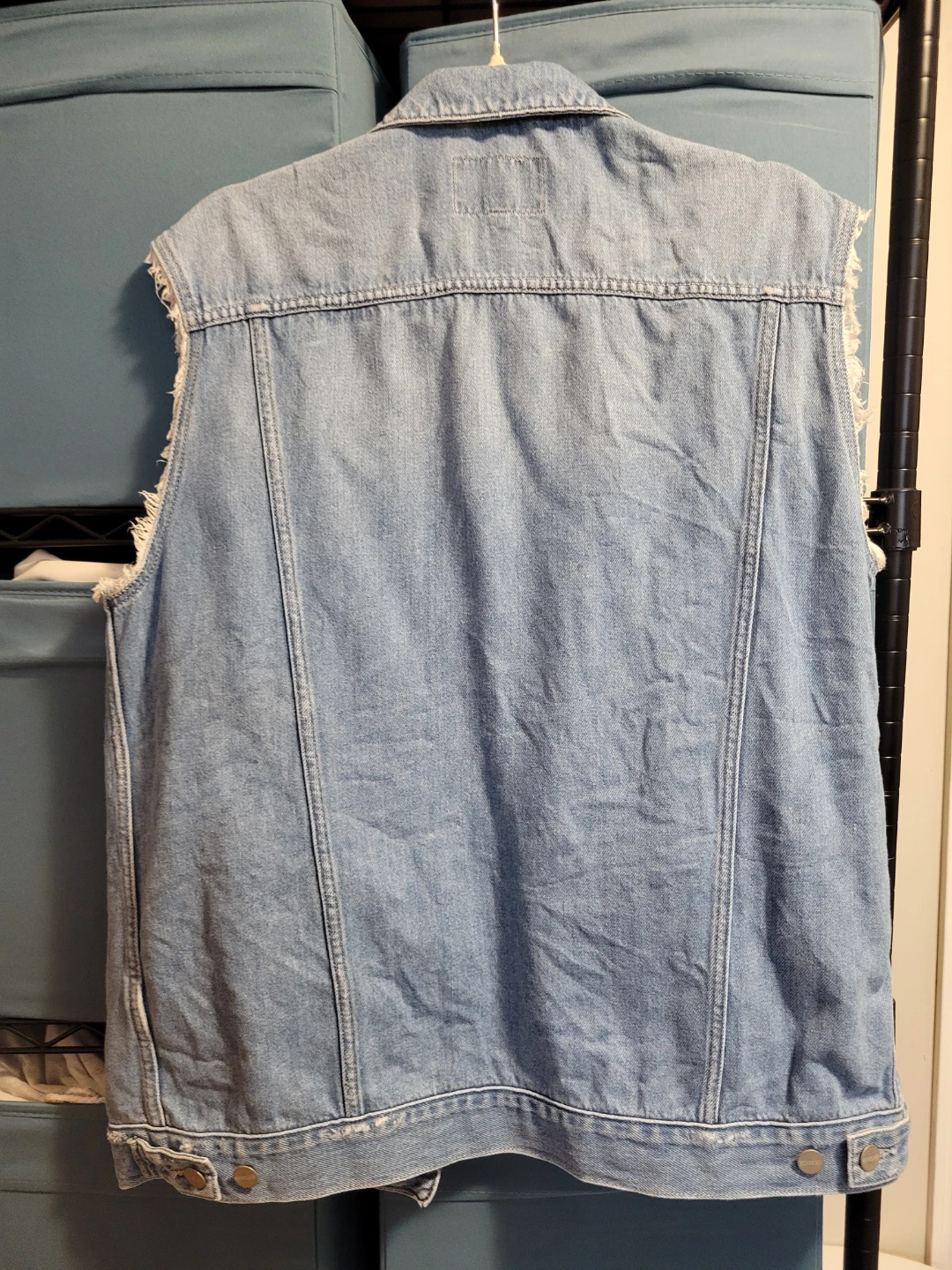 Carhartt WIP Denim Vest Light Wash - photo 2