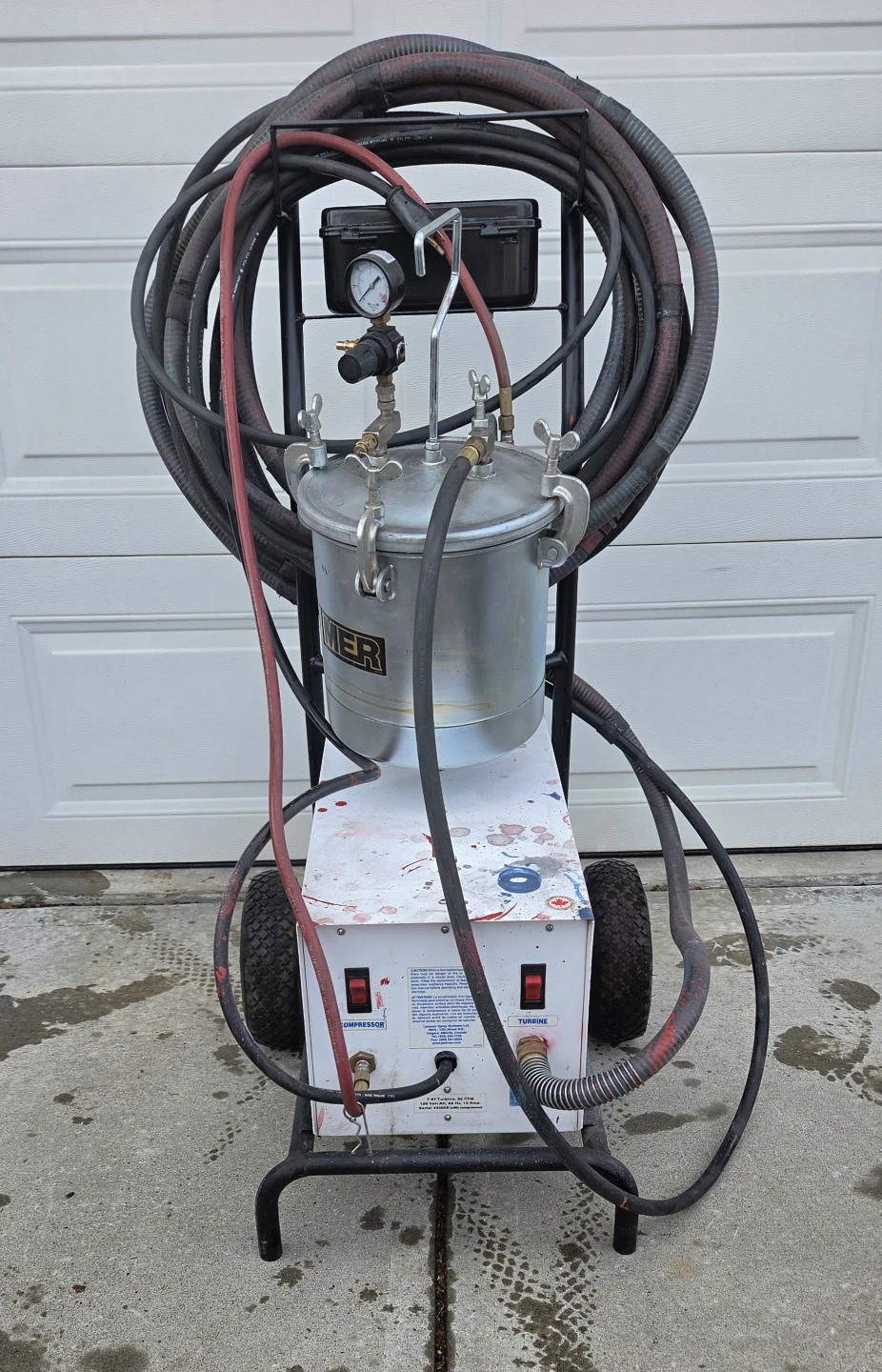 Lemmer T-97 HVLP Turbine Spray System. Great Condition! - photo 3