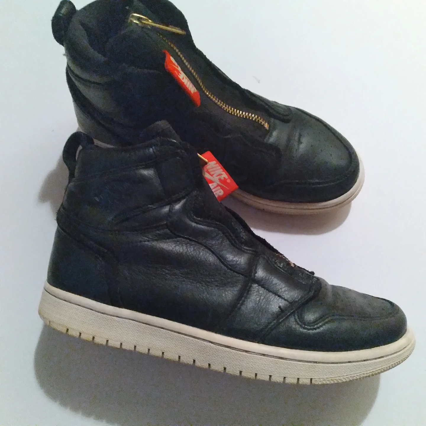 Nike Air Jordan 1 Zip High Top Sneakers