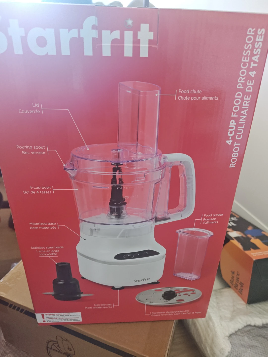 Starfrit 4-Cup Food Processor - photo 2