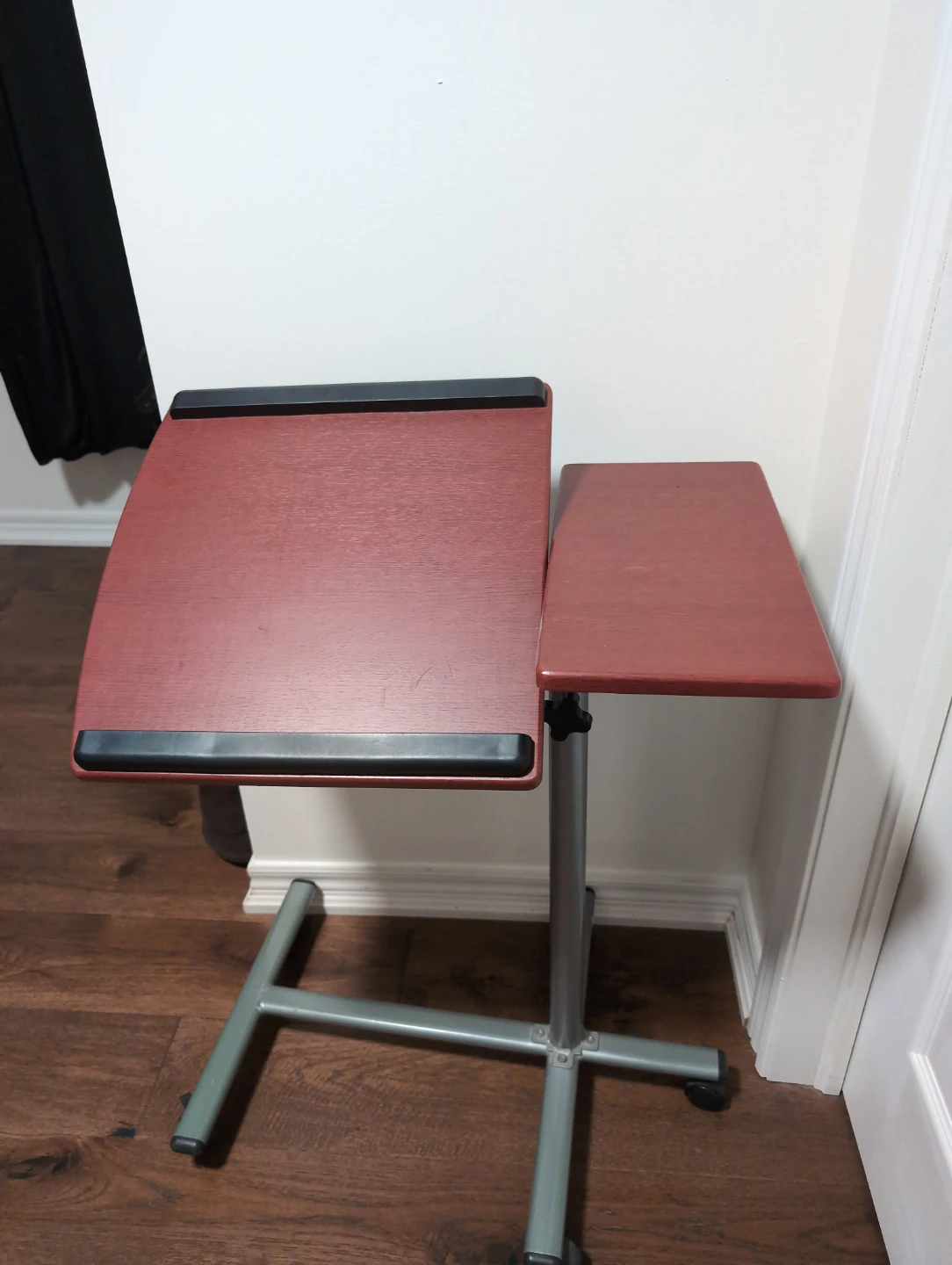 Adjustable Rolling Laptop Desk - photo 2