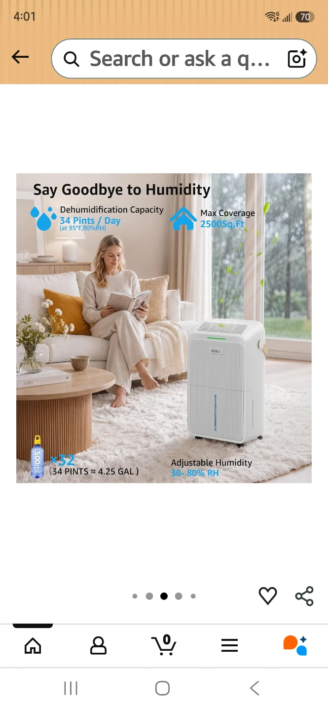 KNKA Dehumidifier Model PD30MA-20 - photo 5
