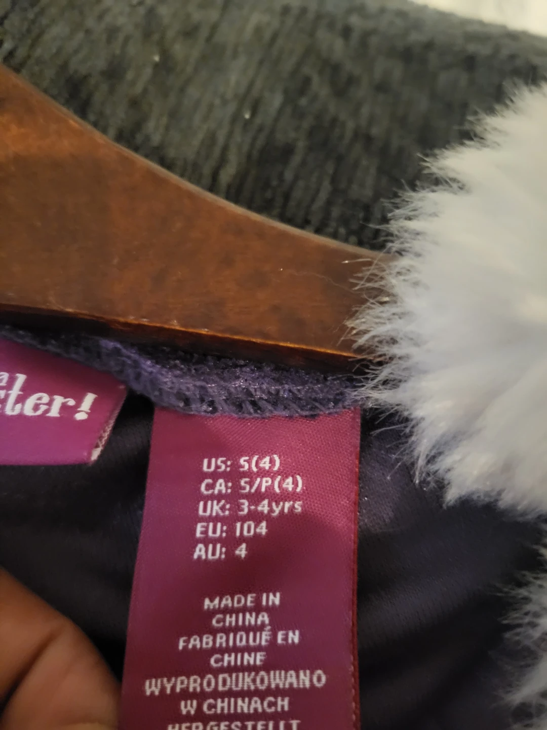 Disney Frozen Elsa Costume Size 4 - photo 2