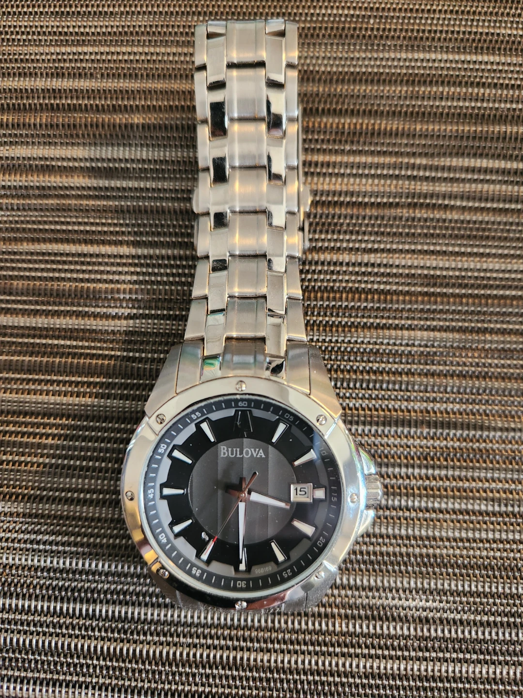 Bulova 96B169 Men's Silver Stainless Steel Watch - photo 2