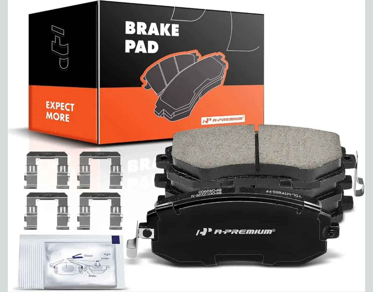 A-Premium Front Ceramic Brake Pads