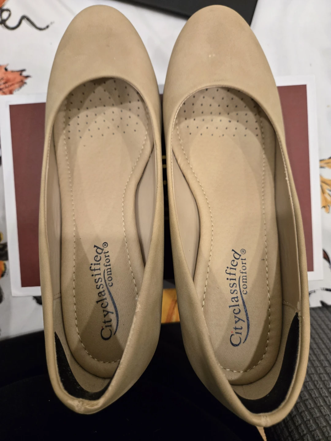 City Classified Comfort Wedge Shoes