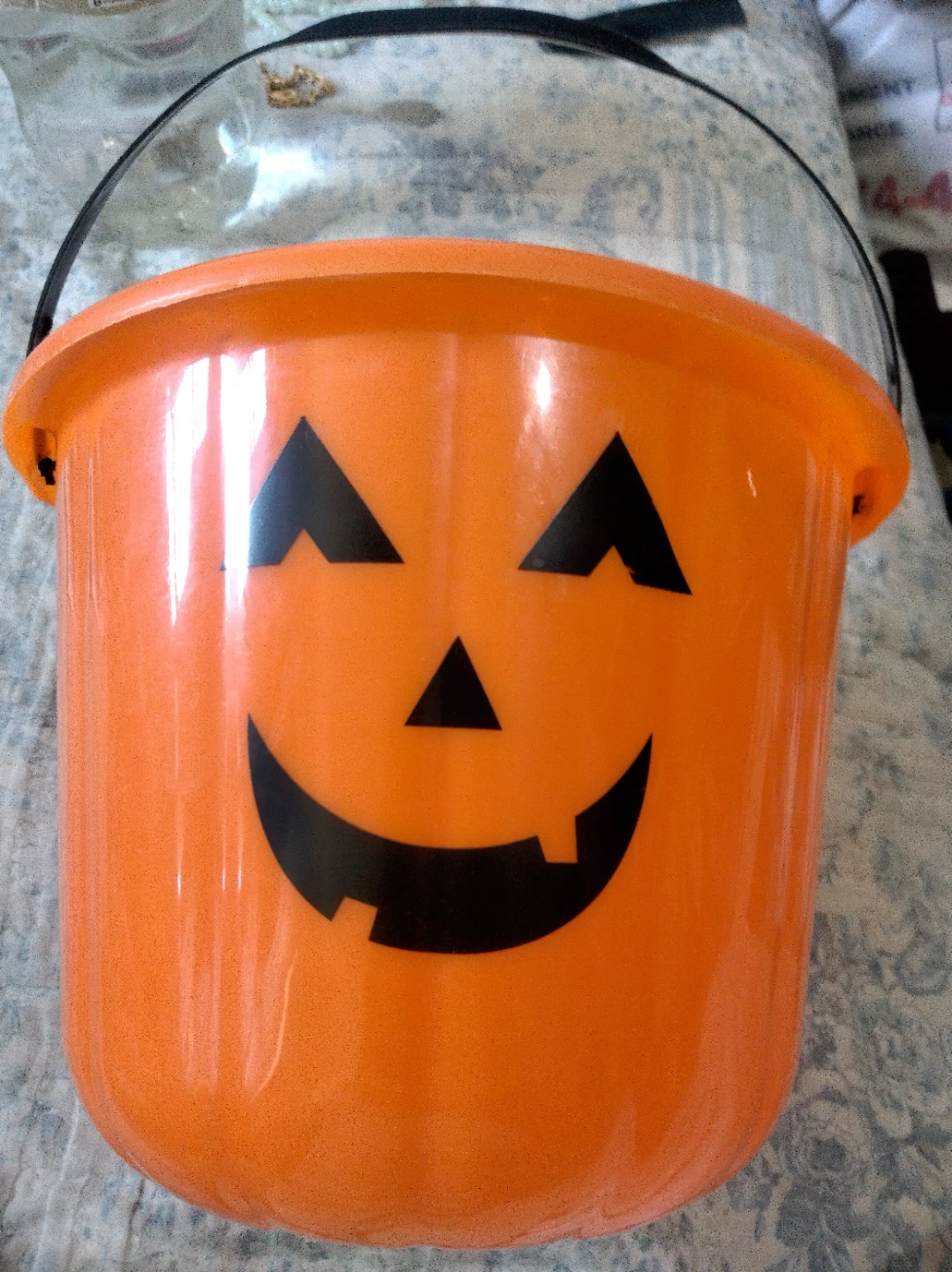 Halloween Costume Hand Gloves and Pumpkin Bucket Set - photo 2