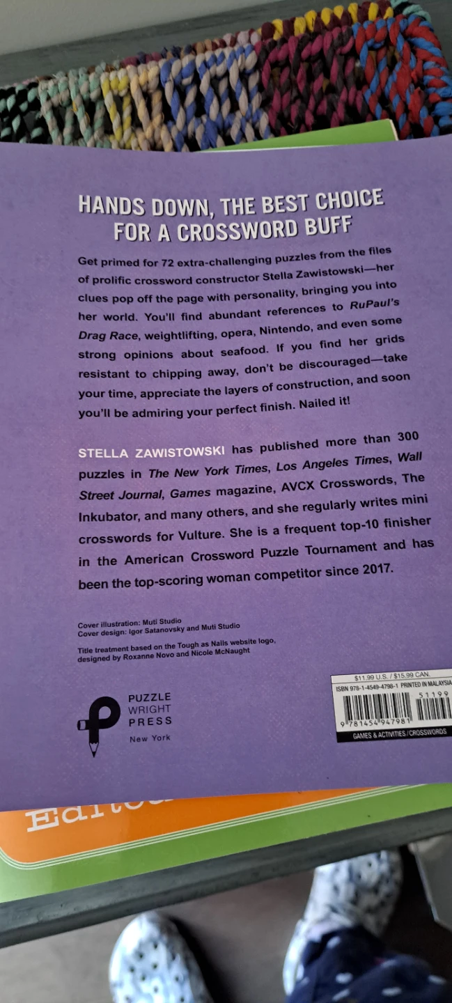 Tough As Nails Crossword Puzzle Book - photo 2