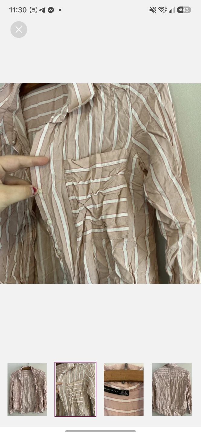 Black Tape Striped Shirt - photo 2