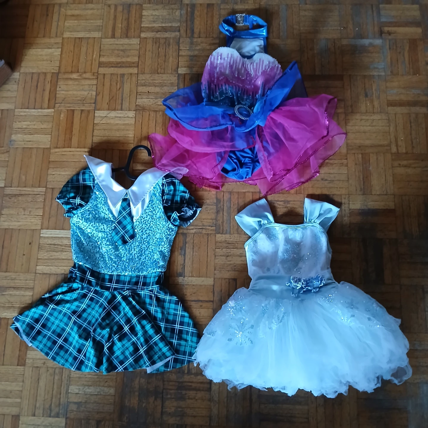 3 Dance Costumes s-m
