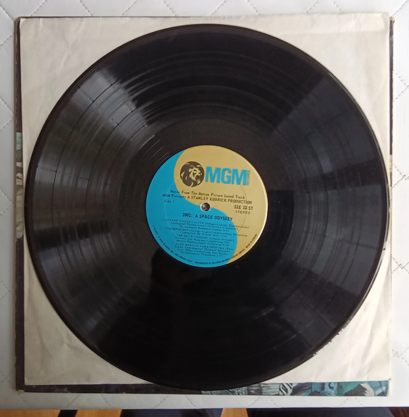 2001: A Space Odyssey Vinyl Soundtrack. - photo 5