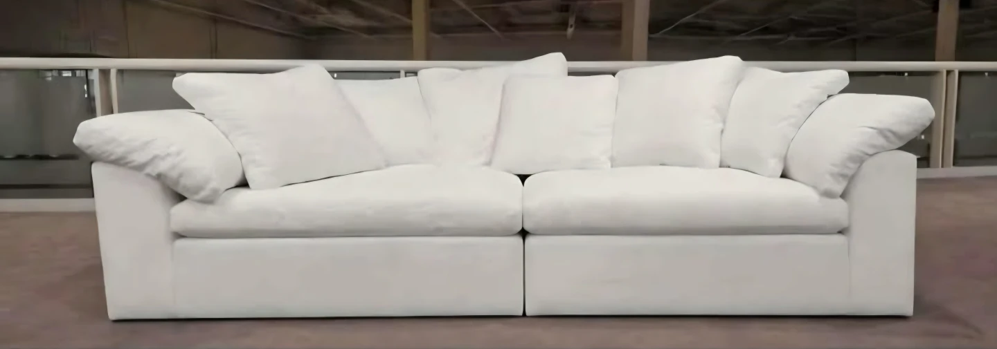 White modular sofa - photo 3