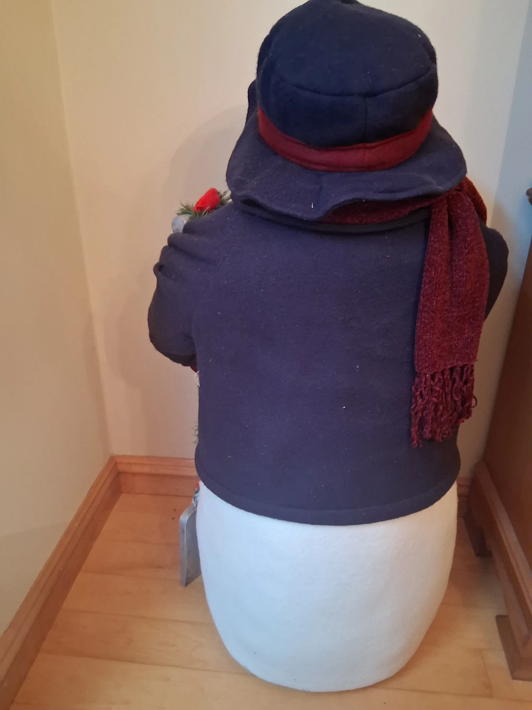 Large Decorative Christmas Snowman Figure - photo 5