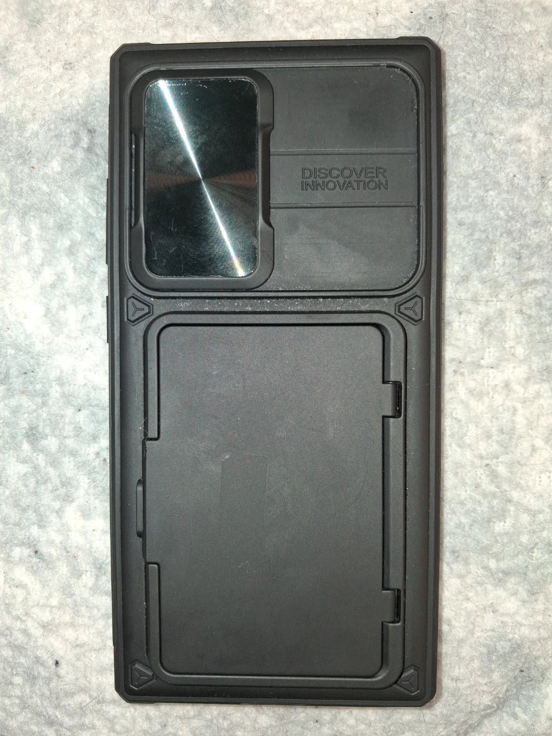 Black Samsung Galaxy S24 Ultra Case with Card Holder - photo 2