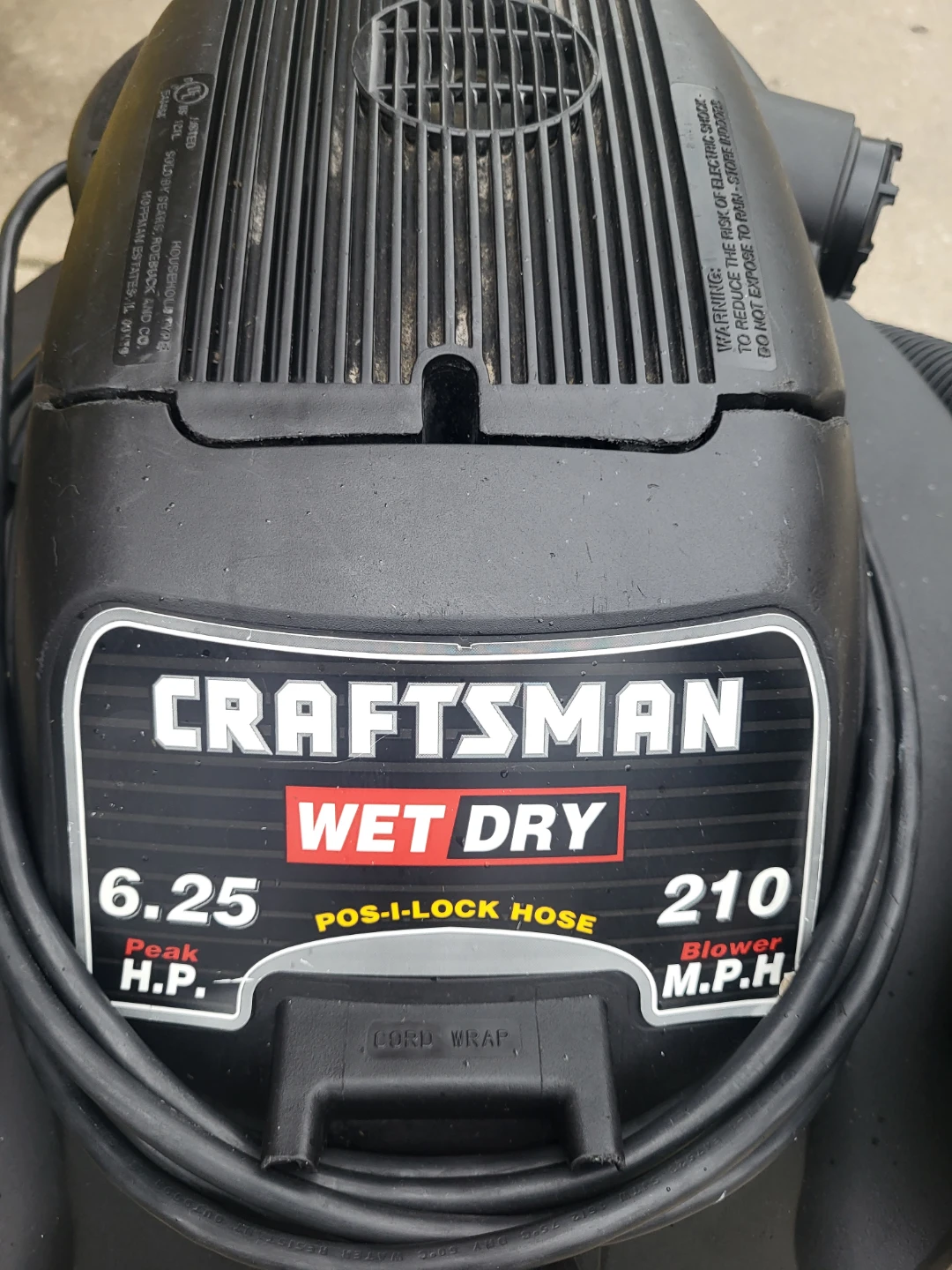Craftsman 16-Gallon Wet/Dry Vacuum - photo 2