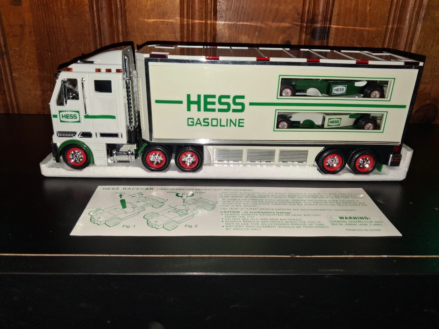 2003 Hess Toy Truck and Racecars