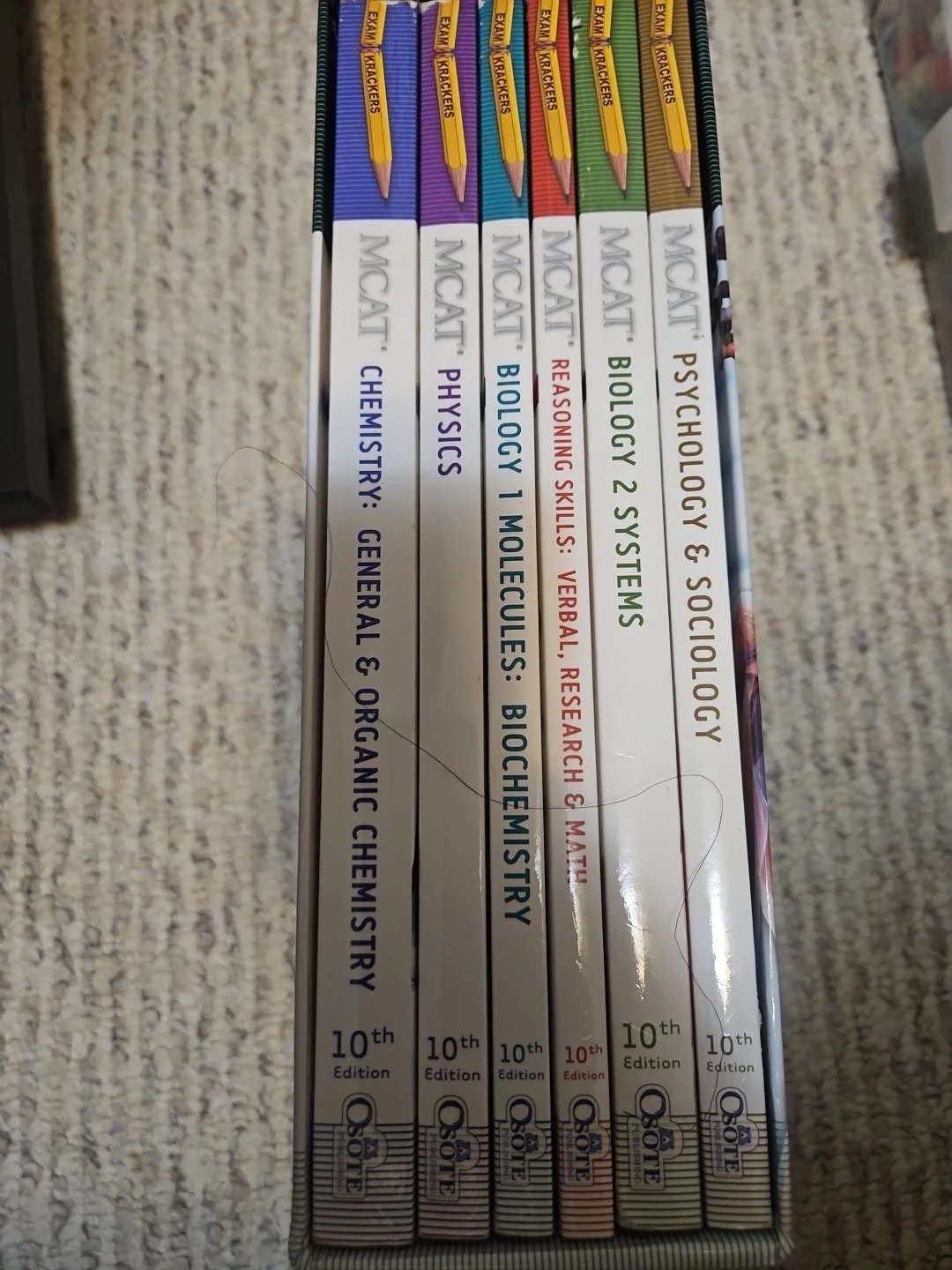MCAT Examkrackers 6-Book Study Set - photo 3