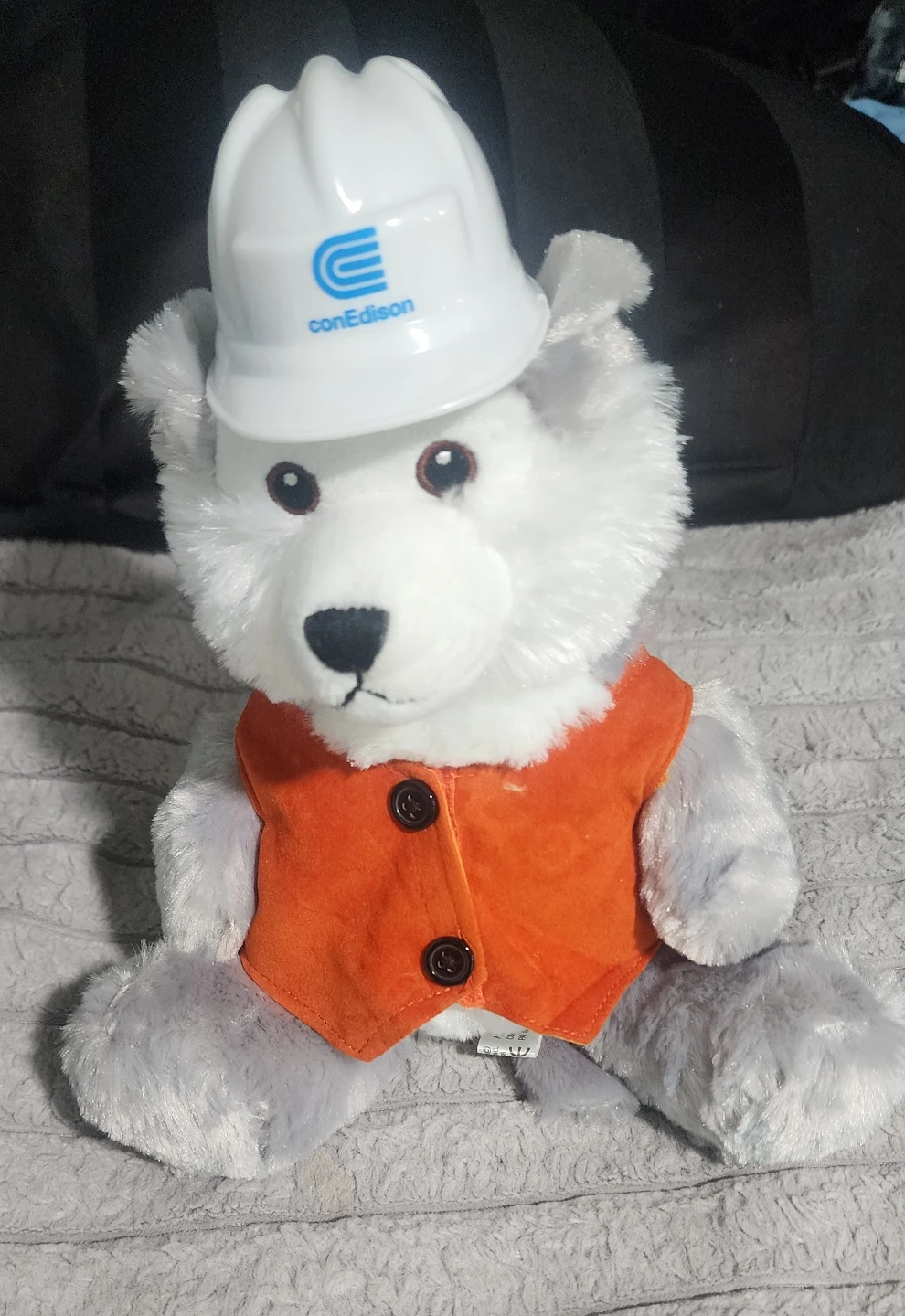ConEdison Plush Bear with Hard Hat