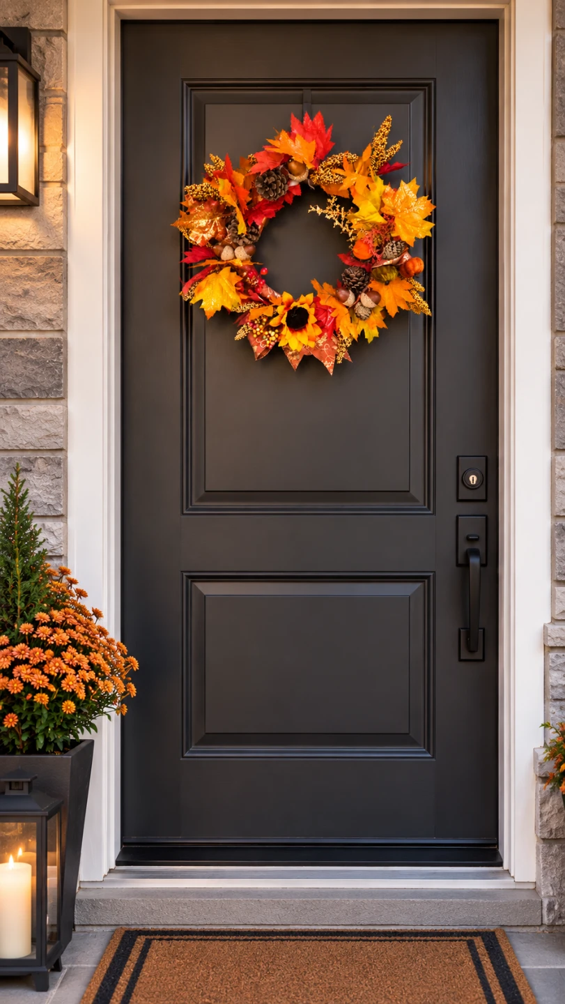 Wreath on the door - photo 2