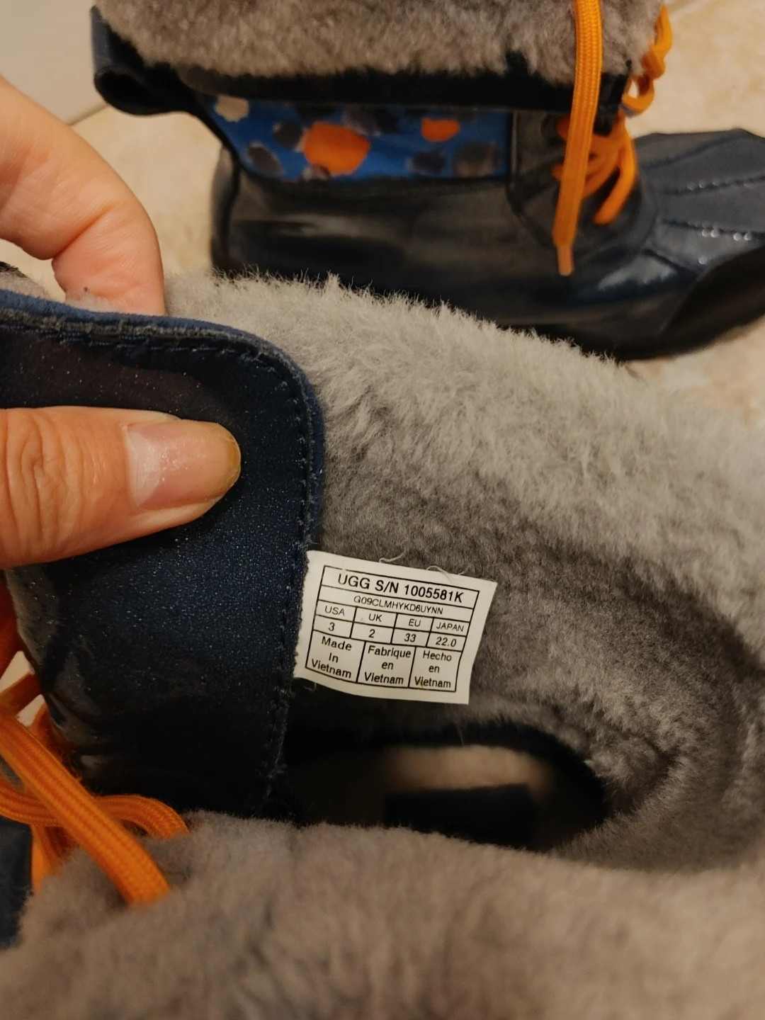 Kids Winter Boots Size 3 - photo 5